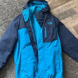 The North Face Teal Fleece Jacket